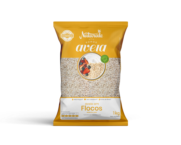 Flocos De Aveia Naturale 1kg