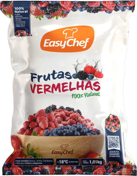 Frutas Vermelhas Congelada Easychef 1,01kg