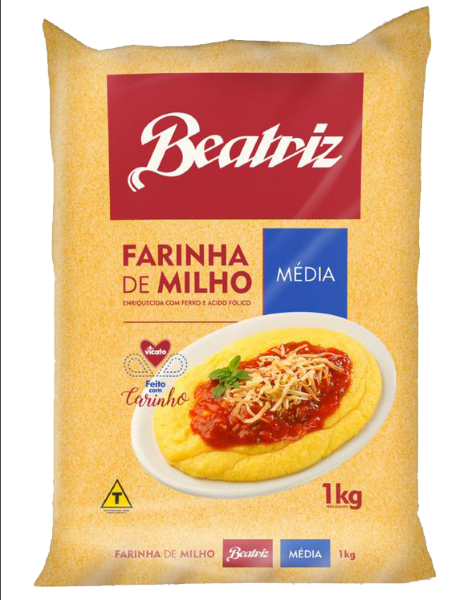 Fubá  Média Beatriz 1kg