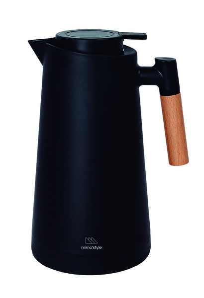 Garrafa Térmica Plástico Vetro Classic Preta 1lt