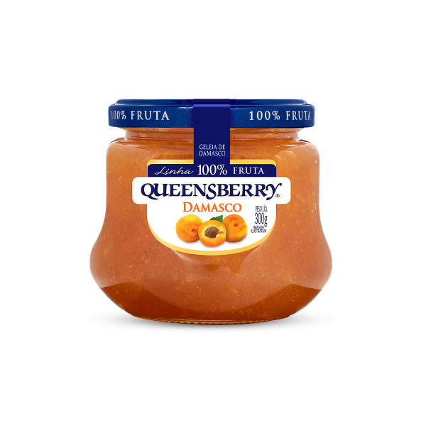Geleia Queensberry 100% Damasco 300g