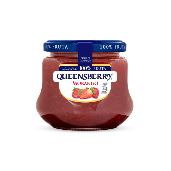 Geleia Queensberry  100% Morango 300g