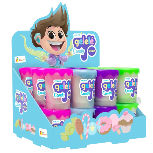 Gelelé Slime Candy Doce Brinquedo 180g
