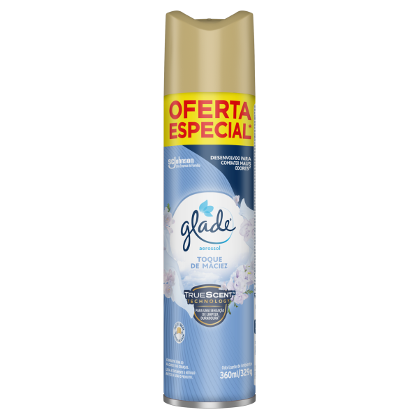 Glade Aer Toque Maciez 360ml +20%desc