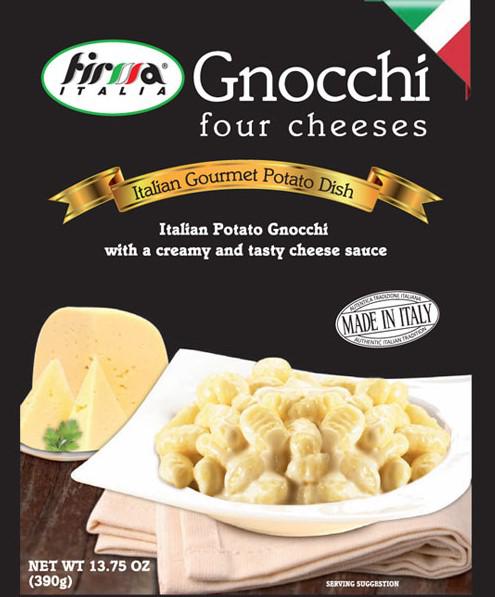 Gnocchi Italiano de Quatro Queijos Firma Itália