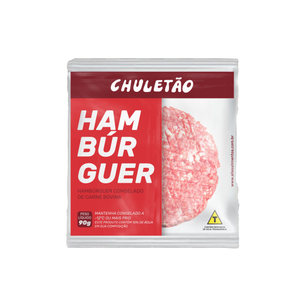 Hambúrguer Chuletão Bovino 90g