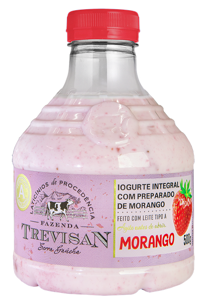 Iogurte Fazenda Trevisan Morango 500g