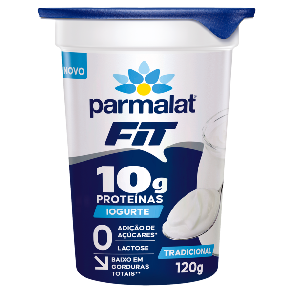 Iogurte Fit Parmalat Semi Desnatado Frutas Zero Lactose 120g