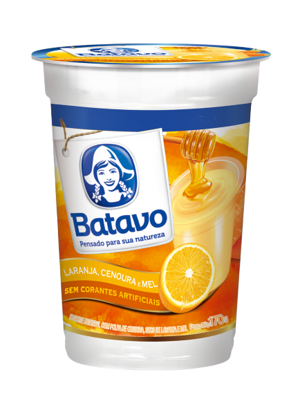 Iogurte Natural Batavo Lar/Cen/Mel 170gr