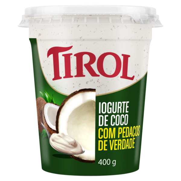 Iogurte Tirol Pedaços Coco 400g