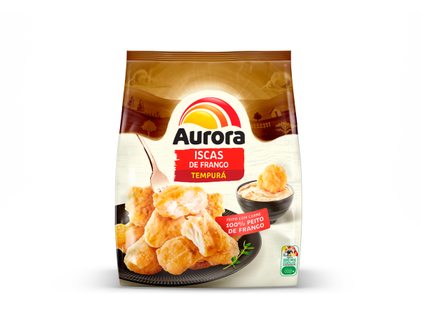 Iscas De Frango Aurora Tempura 275g