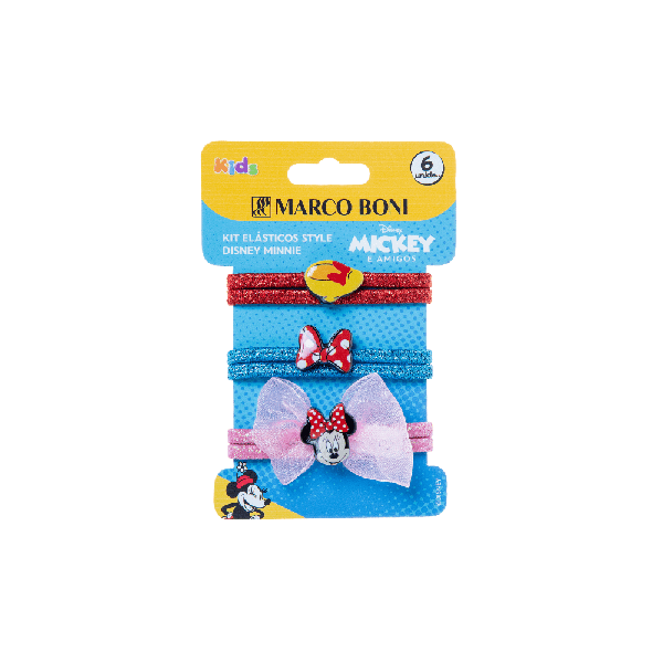Kit Elastico Disney Minnie