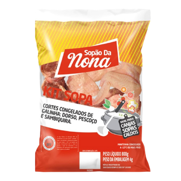 Kit Sopa Da Nona 800g