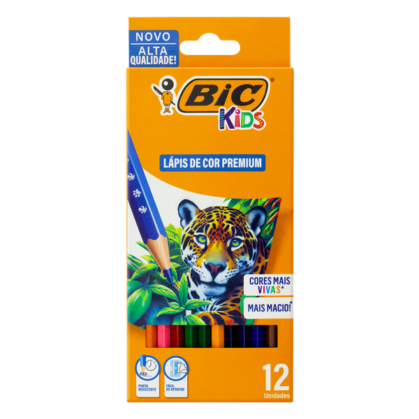 Lapis Cor Premium Bic Com 12