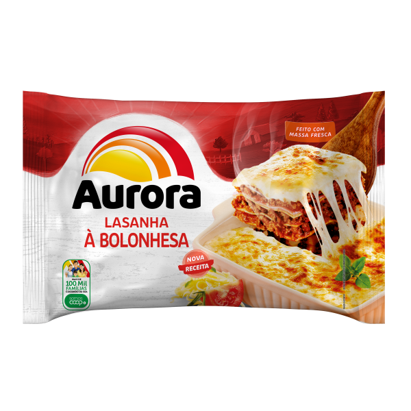 Lasanha Aurora Bolonhesa 600gr