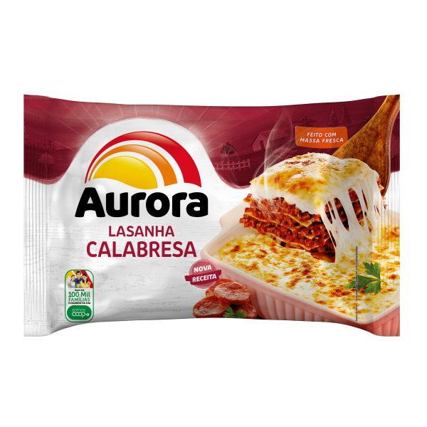 Lasanha Aurora Calabresa 600gr