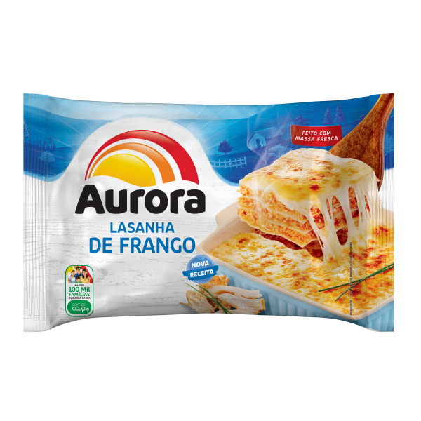 Lasanha Aurora Frango 600gr
