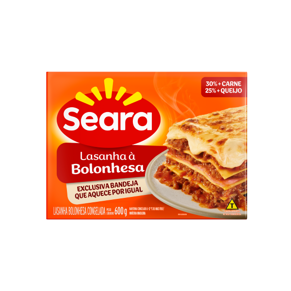 Lasanha Seara Bolonhesa 600g