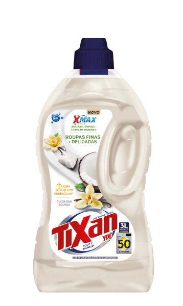 Lava Roupa Líquido Tixan Ype Coco Baunilha 3L