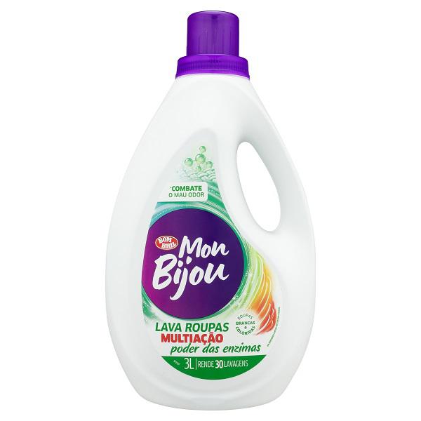 Lava Roupas Liquido Mon Bijou Verde 3L