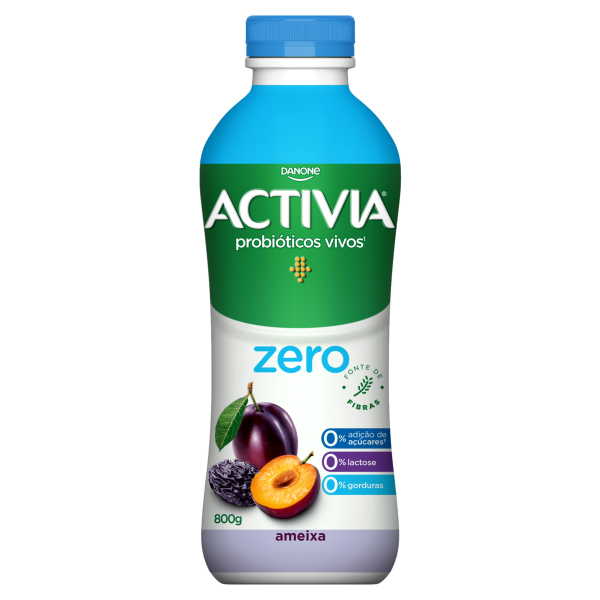 Leite Fermentado Activia Zero Lactose Ameixa 800g