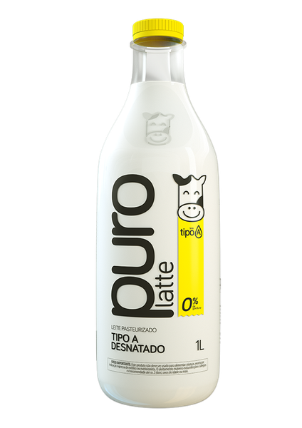 Leite Tipo A Purolatte Desnatado 1L