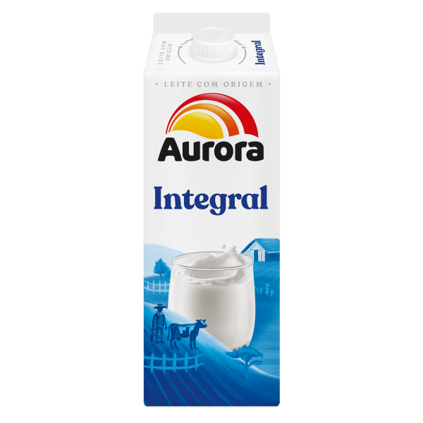 Leite UHT Integral Aurora 1L