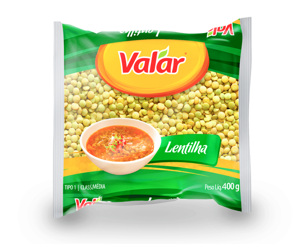 Lentilha Valar 400g