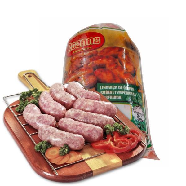 Linguiça Suina Roanna Temperada 1kg
