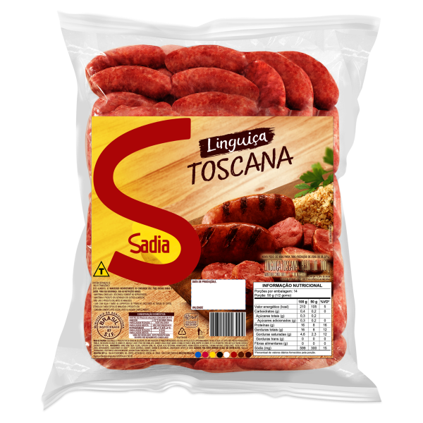 Linguiça Toscana Sadia 700g