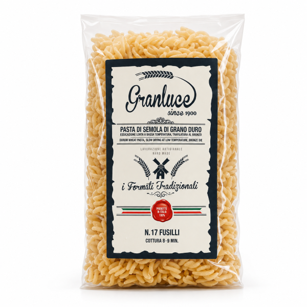 Macarrão Italiano Fusilli Granluce 500g