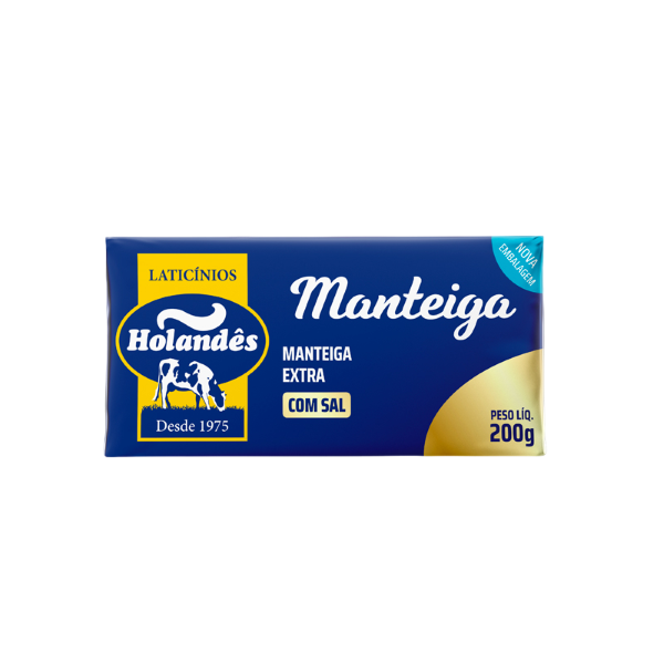 Manteiga Com Sal Holandês 200g