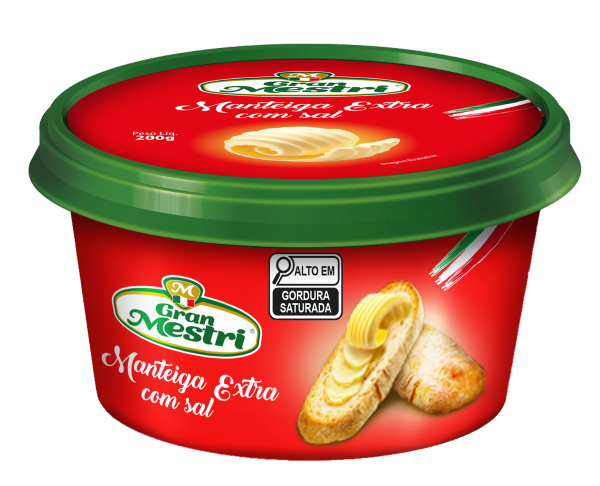 Manteiga Gran Mestri Com Sal Pote 200g