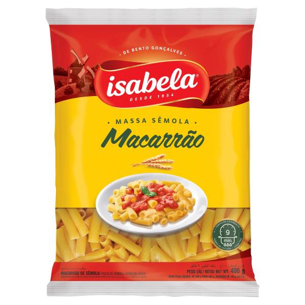 Massa Isabela Bom Gosto Macarrão 400g