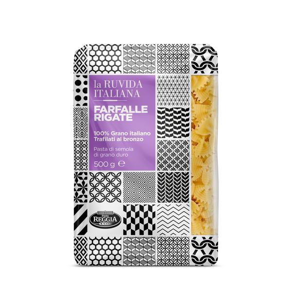 Massa La Ruvida Italiana Farfale Rigate  500g