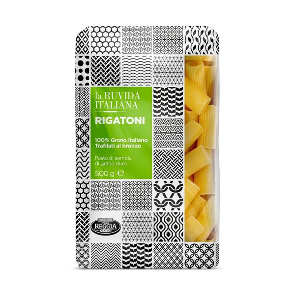 Massa La Ruvida Italiana Rigatoni Rigate 500g