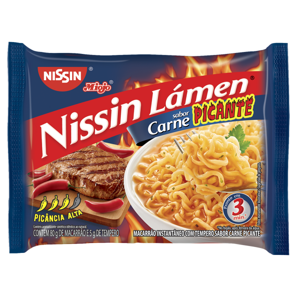 Massa Nissin Carne Picante 85g