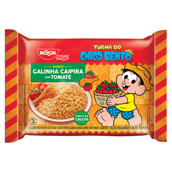 Massa Nissin Galinha Com Tomate 75g