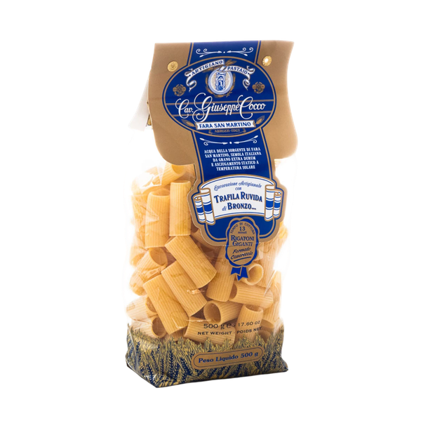 Massa Rigatoni Di Semola Giuseppe Cocco 500g (Itália)