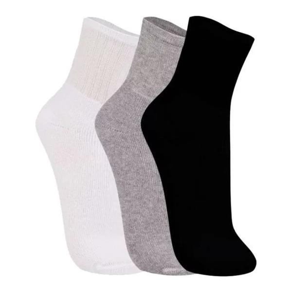 Meia Trifil Esportiva C/3 Cano Longo Pq 02