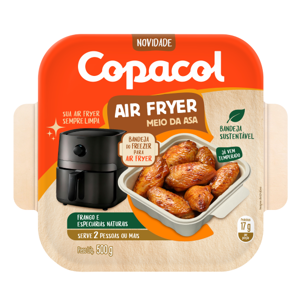 Meio da Asa Airfryer Copacol 500g