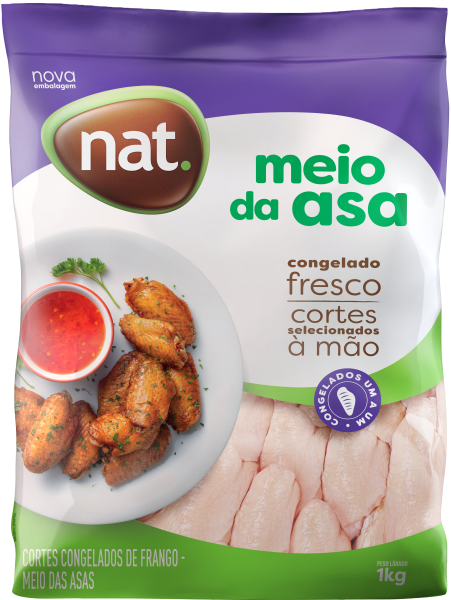 Meio Da Asa Nat Iqf 1kg