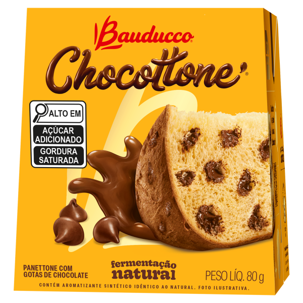 Mini Chocottone Bauducco 80g