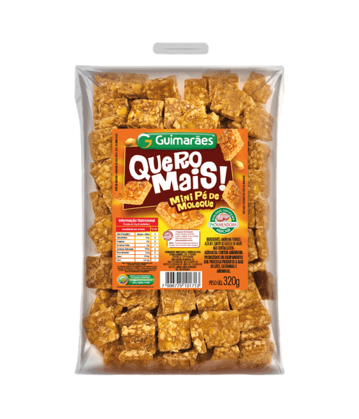 Mini Pé De Moleque Guimarães 320g