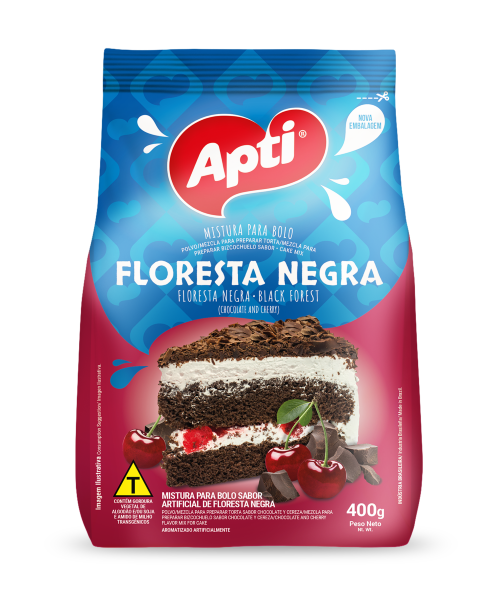 Mistura Bolo Floresta Pacote Apti 400g
