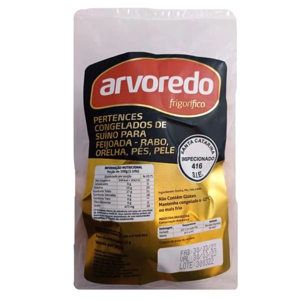 Miudos Suinos Congelado Arvoredo Kg