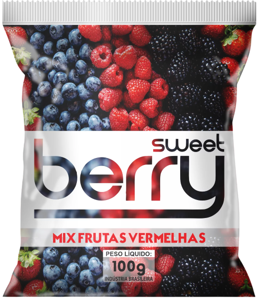 Mix Itaberry Frutas Vermelhas Congelada 100g