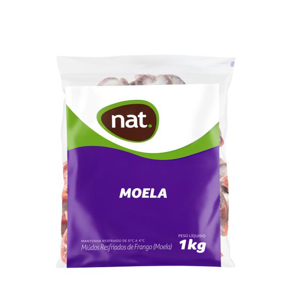 Moela Frango Nat Pacote 1kg