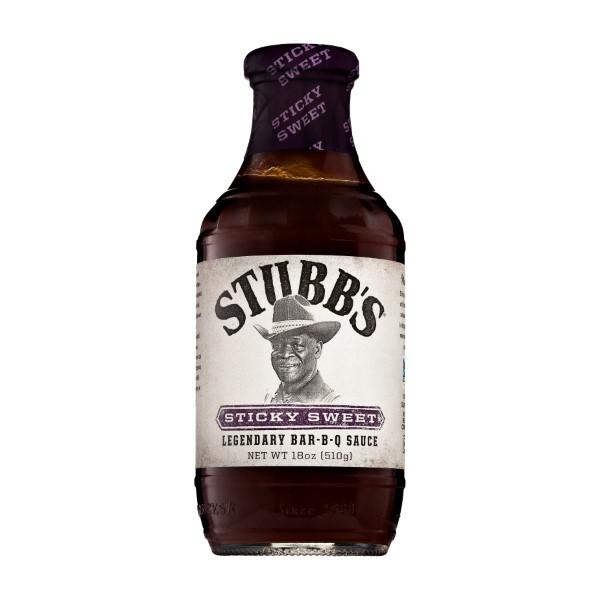 Molho Barbecue Sticky Sweet Stubbs 510g