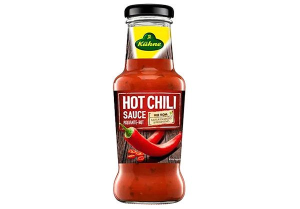 Molho Pimenta Vermelha Hot Chilli Kuhne 250g